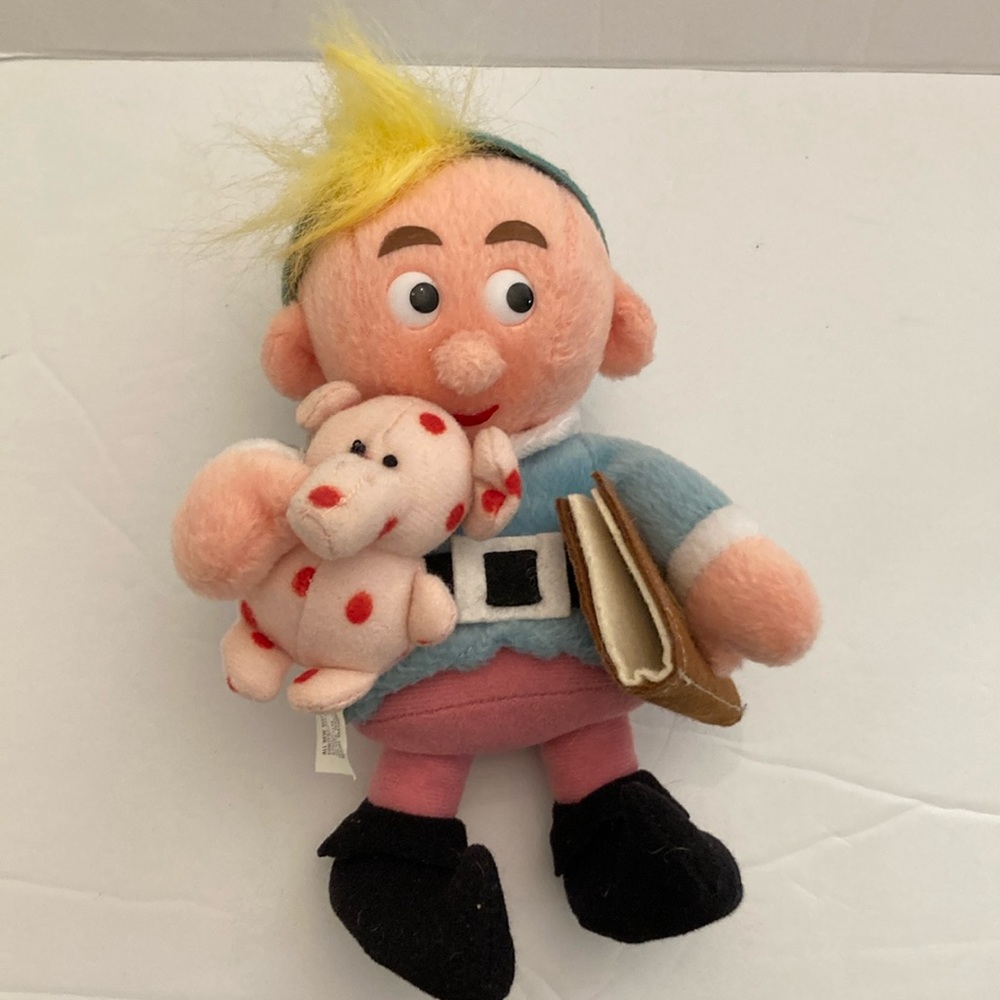 Vintage 1999 Stuffins Herbie the elf plush